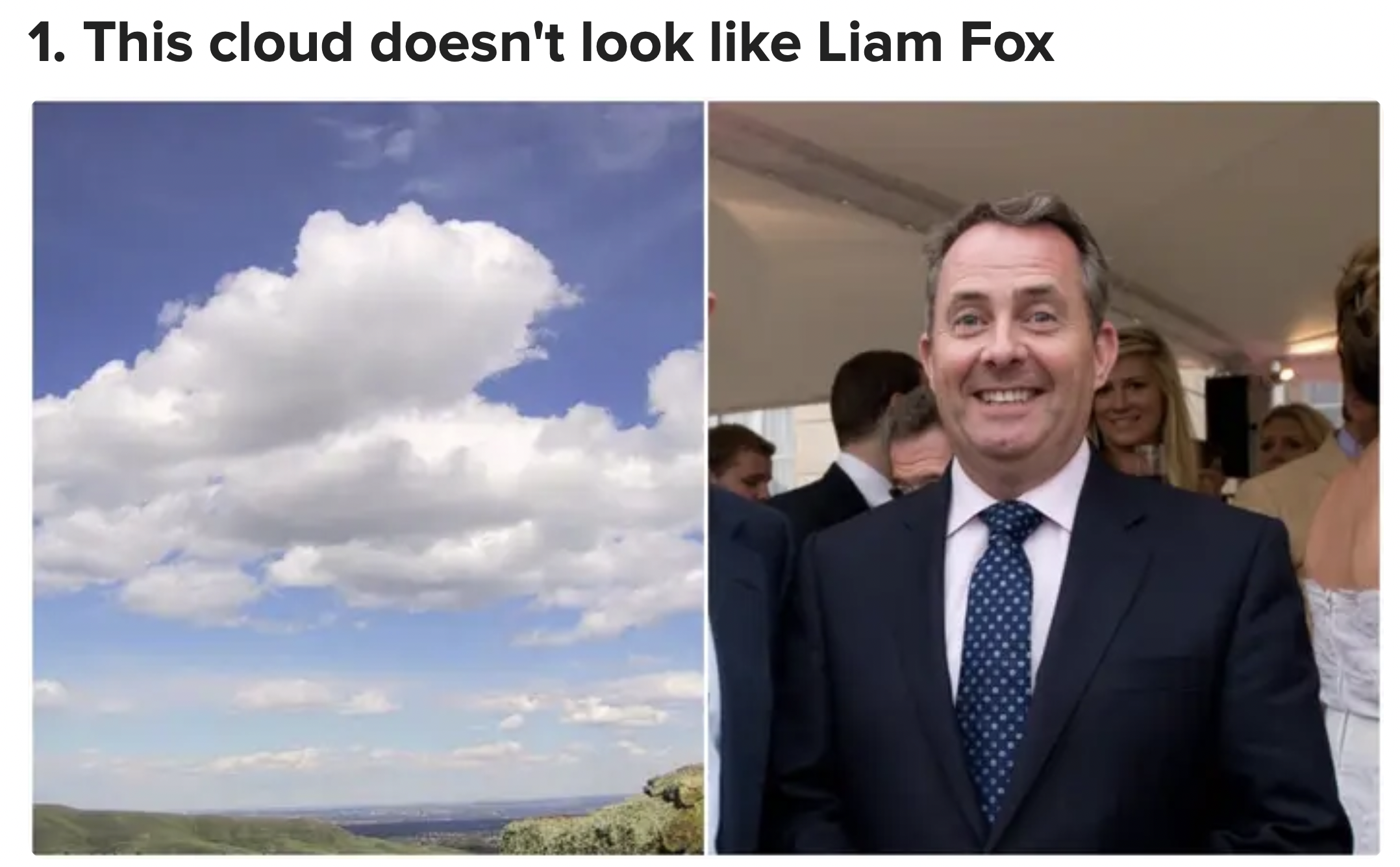 9 Clouds That Don't Look Like UK Cabinet Ministers